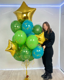 Камуфляжное облако воздушных шаров