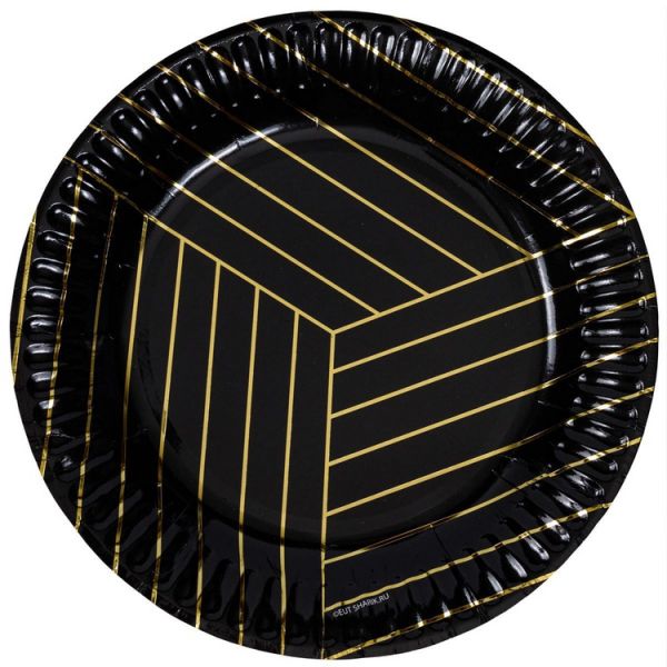 Тарелка Иллюзия 17см 6шт/G