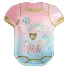  Боди Boy or Girl? роз-голуб