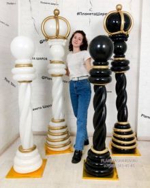 Шахматы из шаров