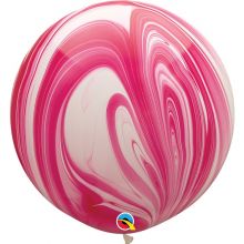 Q 30" Супер Агат Red White