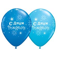 Шелк 11" С ДР Искры DrkBlue RobEggBlue/Q