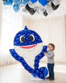 Акулёнок из шаров