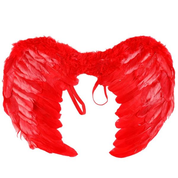 Крылья ангела красные 40х55см/G