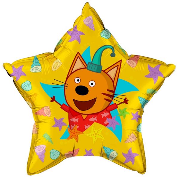 К 22" Звезда Три Кота Компот