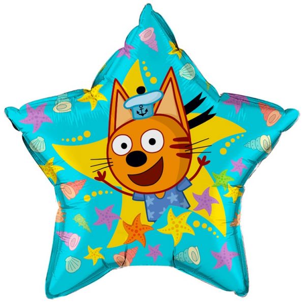 К 22" Звезда Три Кота Коржик