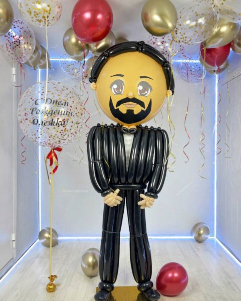 Мужик из воздушных шаров