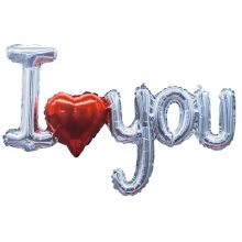  Надпись I love you сердце