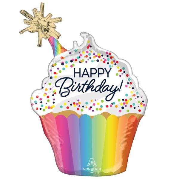  HB Кекс конфетти радужное