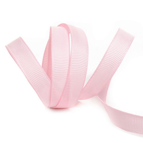 Лента репс 10мм*27,4м F133 нежно-розовая