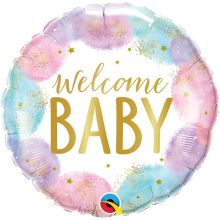 П 18" WELCOME BABY Акварель