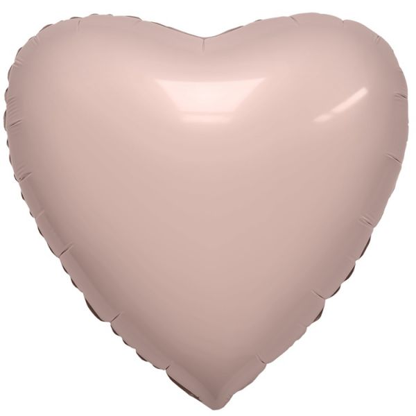 Р Б/РИС СЕРДЦЕ 18" Пыльная роза