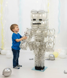 Скелет Майнкрафт из шаров