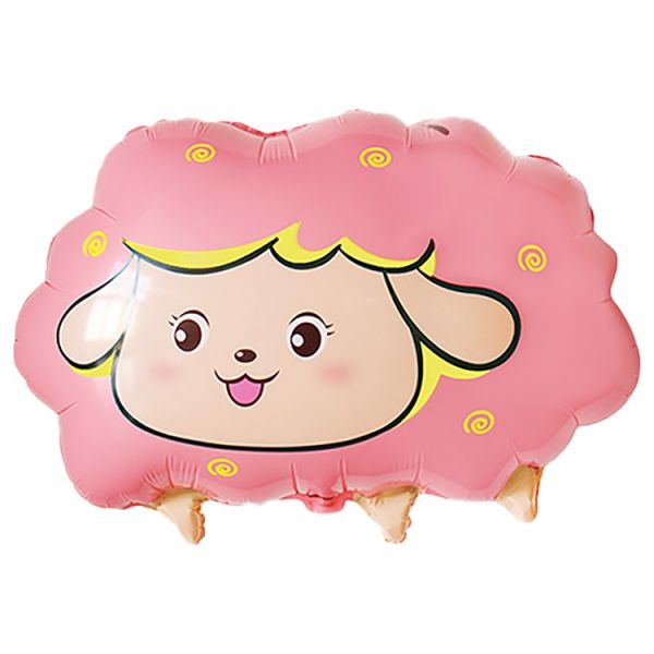  Овечка розовая