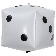 К 3D КУБ 24" Кость игральная White