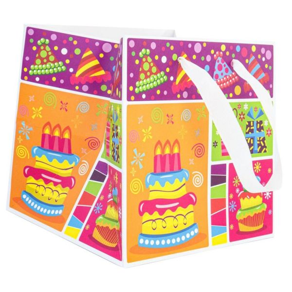 Пакет бум Торты 20х20х20см