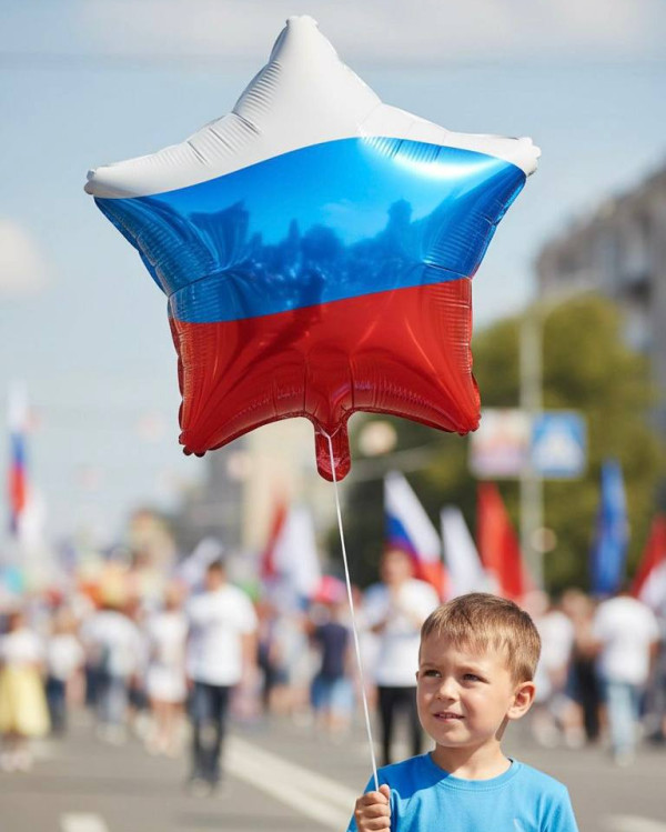 К 18" Триколор Звезда