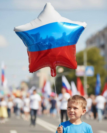 К 18" Триколор Звезда