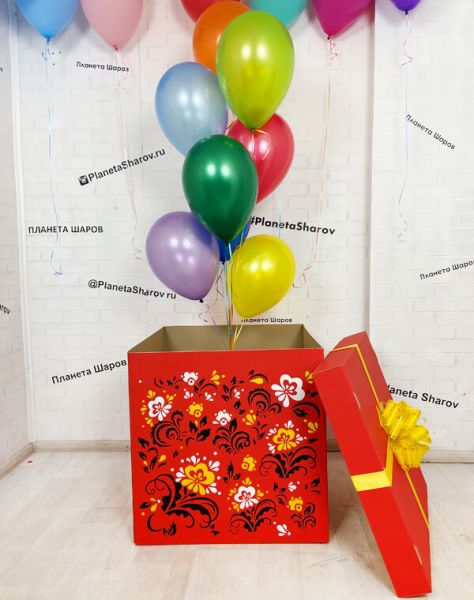 Коробка в русском стиле