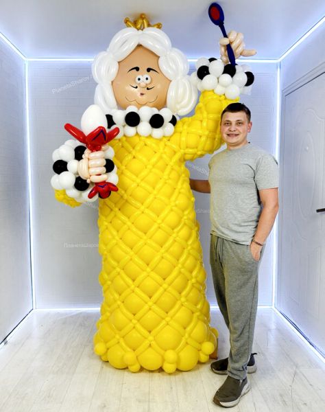 Царь из воздушных шаров