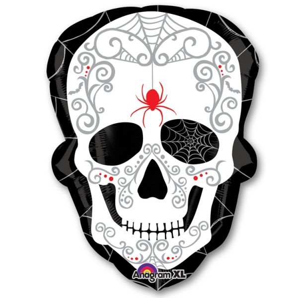  Череп в орнаменте