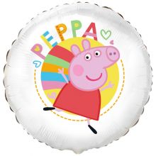 Ф 18" PEPPA Свинка Пеппа белый