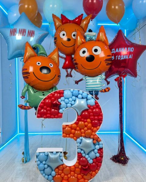 Большой набор Три кота на 3 года