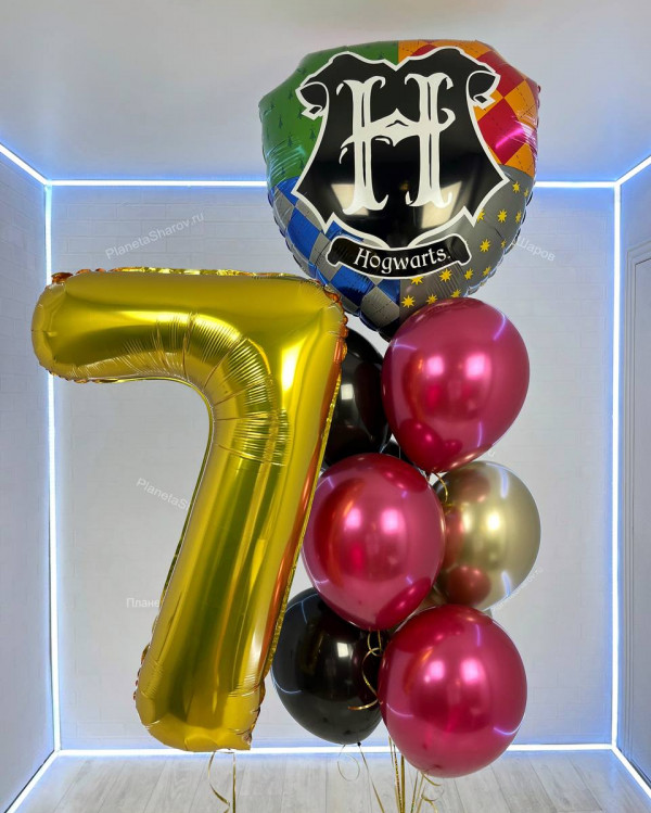 Шары на 7 лет волшебнику