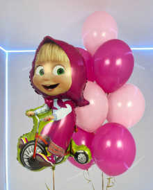 Мчим на праздник с Машей