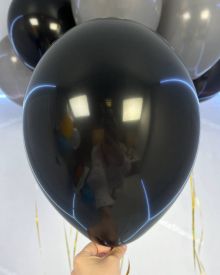 Черно серые шары