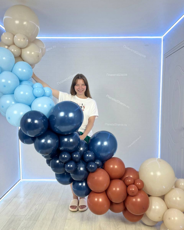 Гирлянда стилизованная под праздник