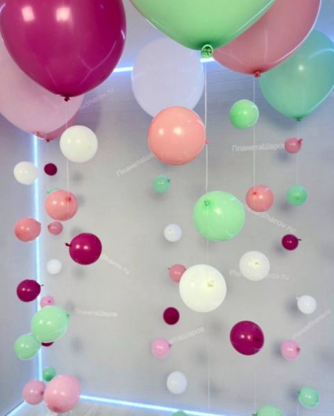 Пузырьки с шаром 45 см