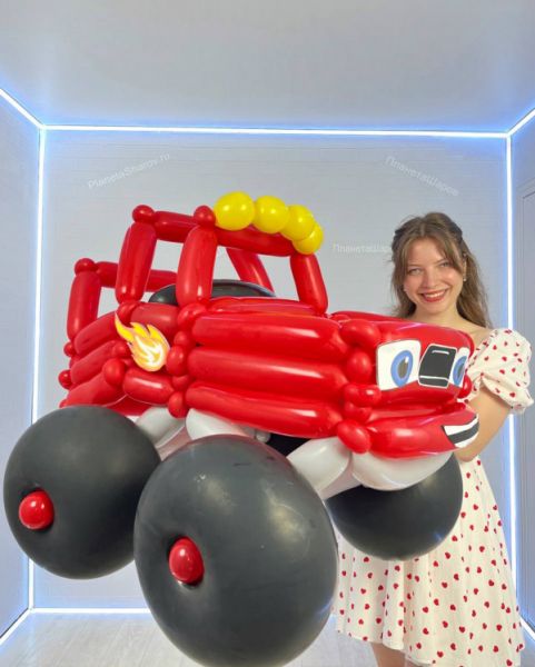 Джип с глазками