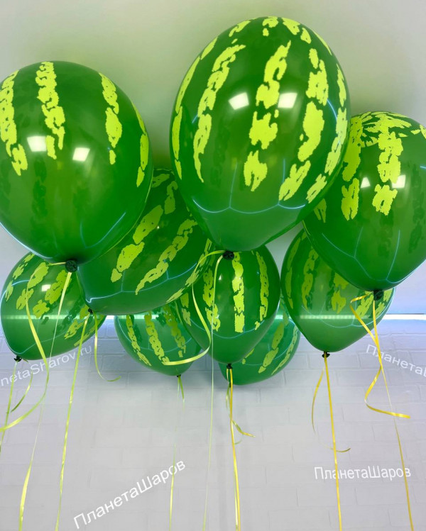 Воздушные шары арбузы