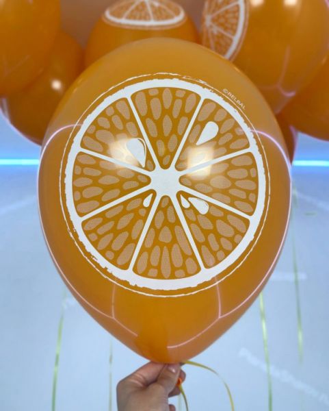 Воздушные шары апельсины