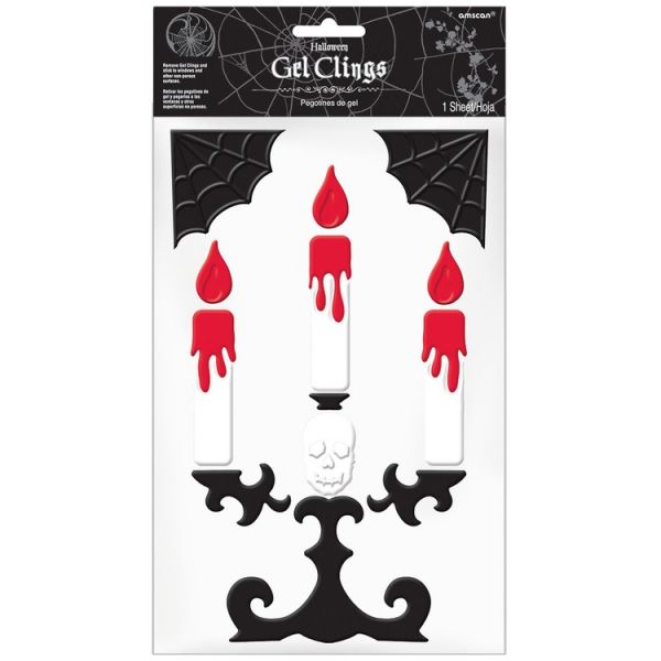 Наклейка гель HWN Дом Призраков 16х29смA