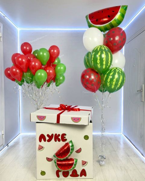 Арбузный набор шаров
