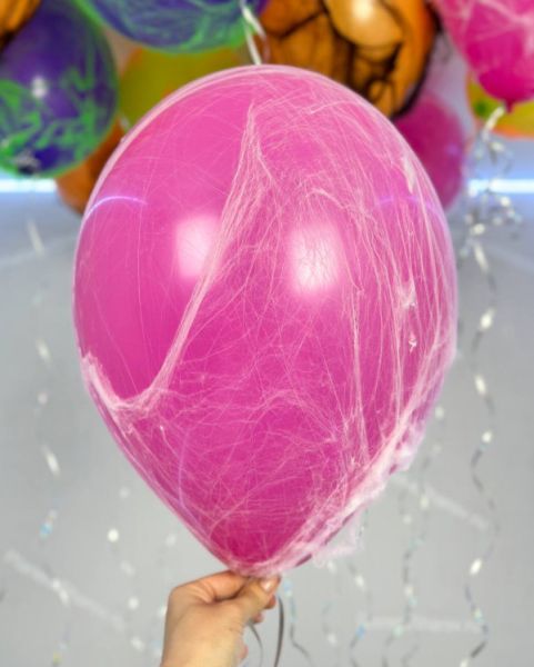 Воздушные шары с паутиной