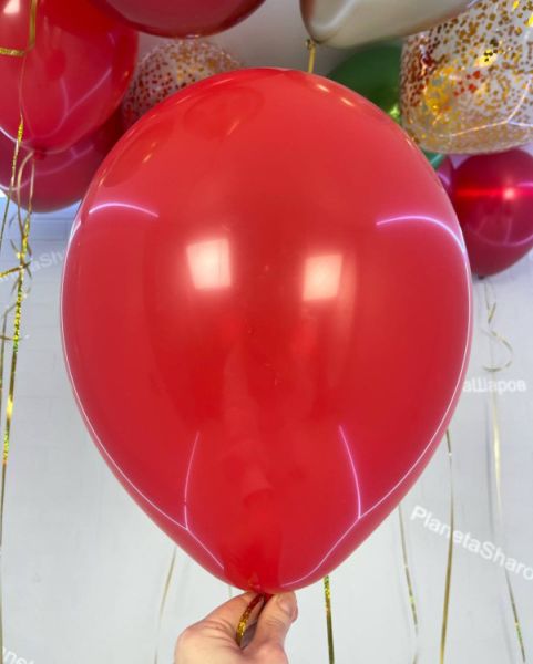 Новогоднее сочетание воздушных шаров