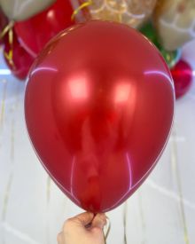 Новогоднее сочетание воздушных шаров