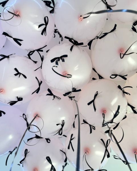 Шары с бантиками