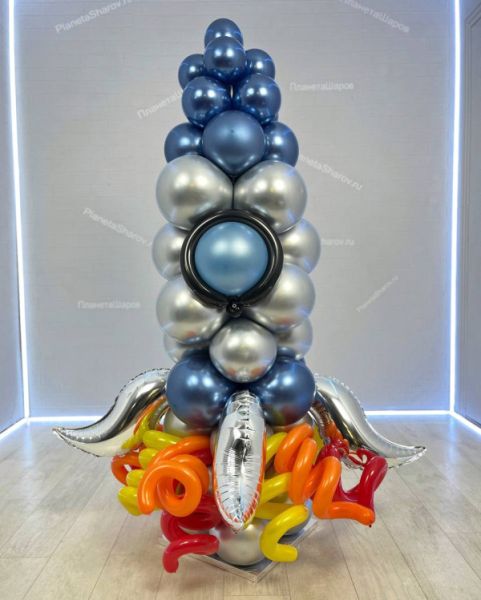 Ракета из воздушных шаров