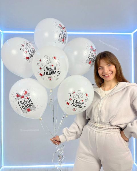 Воздушные шары С Новым годом