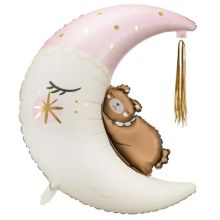  Мишка на луне Pink