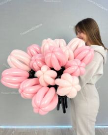 Стильный букет тюльпанов