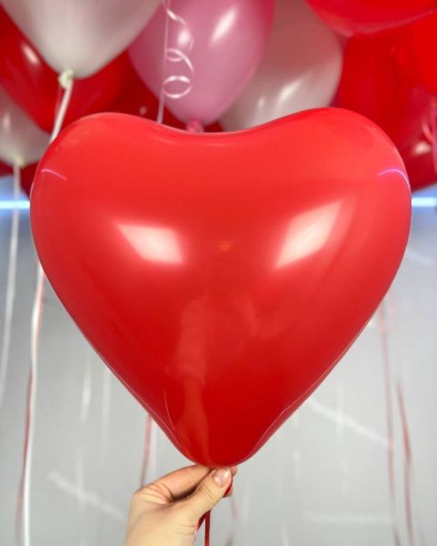 Шары сердца ассорти