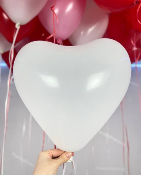 Шары сердца ассорти