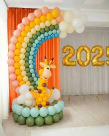 Оформление с лесными животными