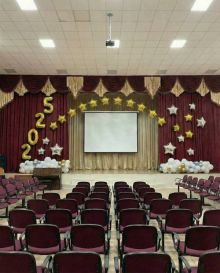 Оформление звездный выпускной