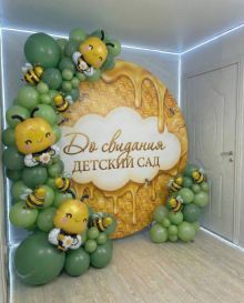 Оформление детского сада пчёлка